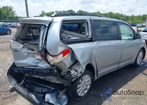 2014 Toyota Sienna Limited 7 Passenger из США, поврежденный, VIN 5TDDK3DC7ES072304